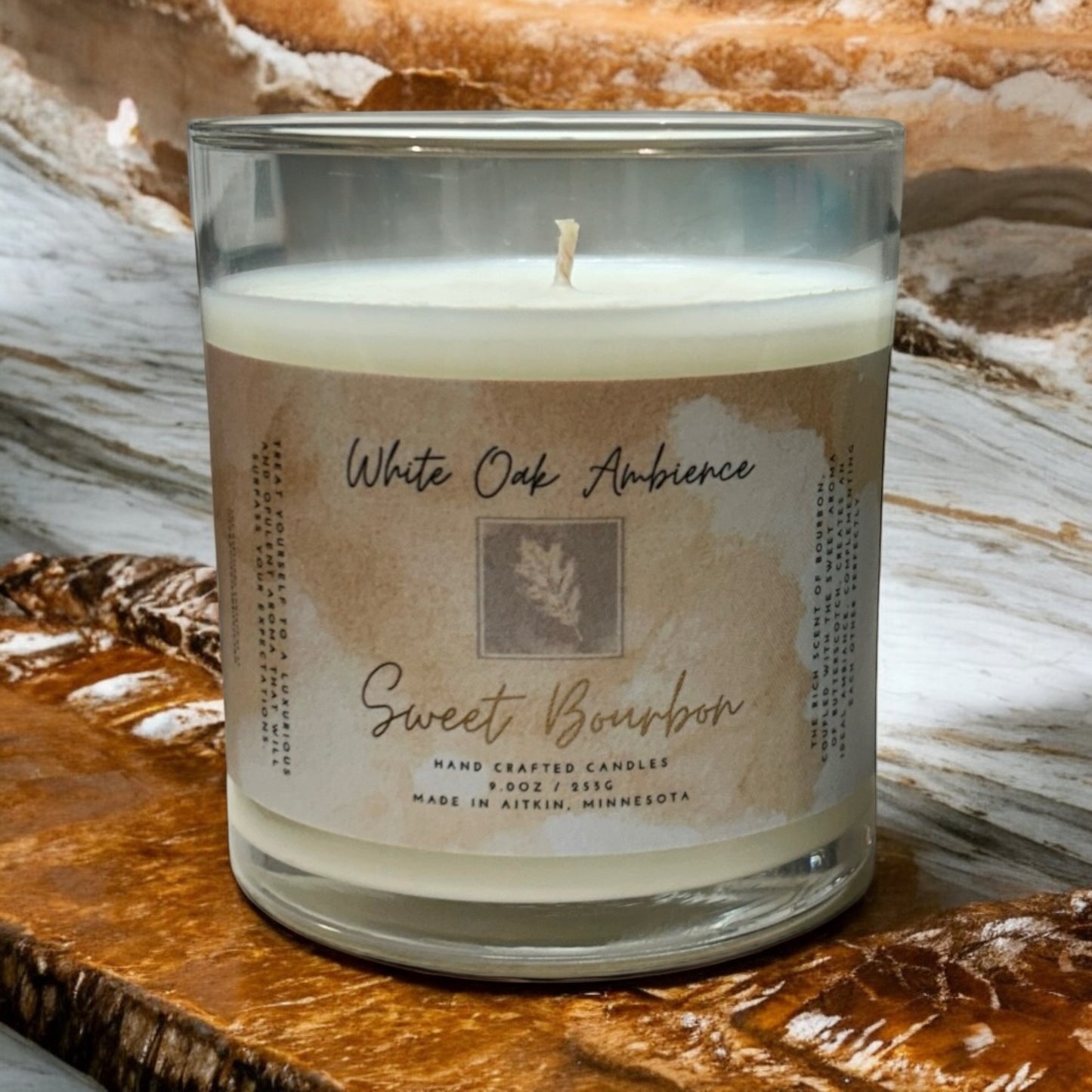 Sweet Bourbon Scented Candle