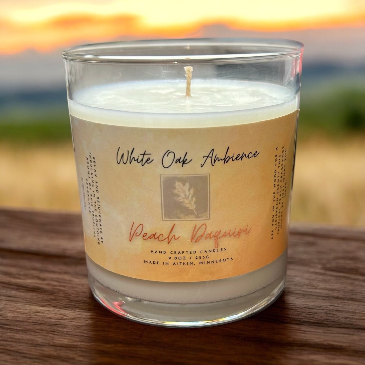 Peach Daquiri Scented Candle