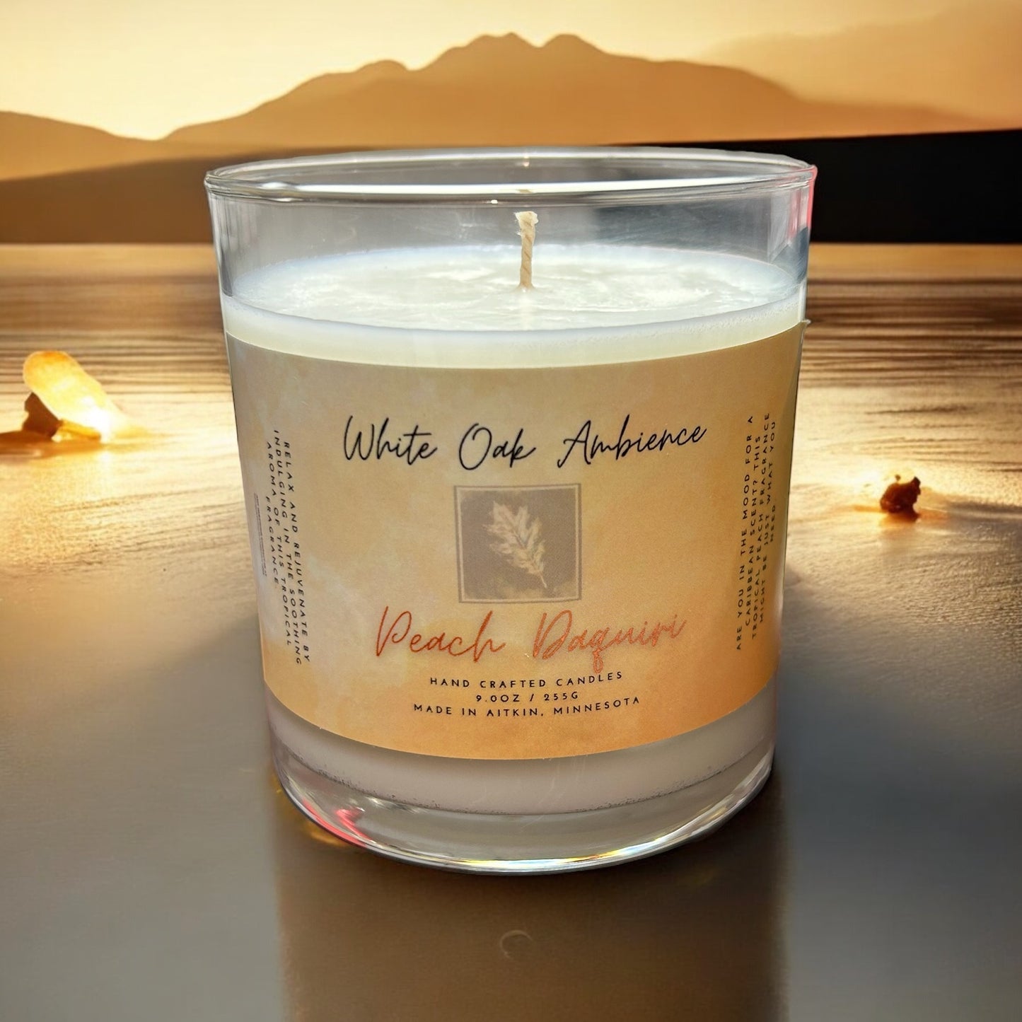 Peach Daquiri Scented Candle