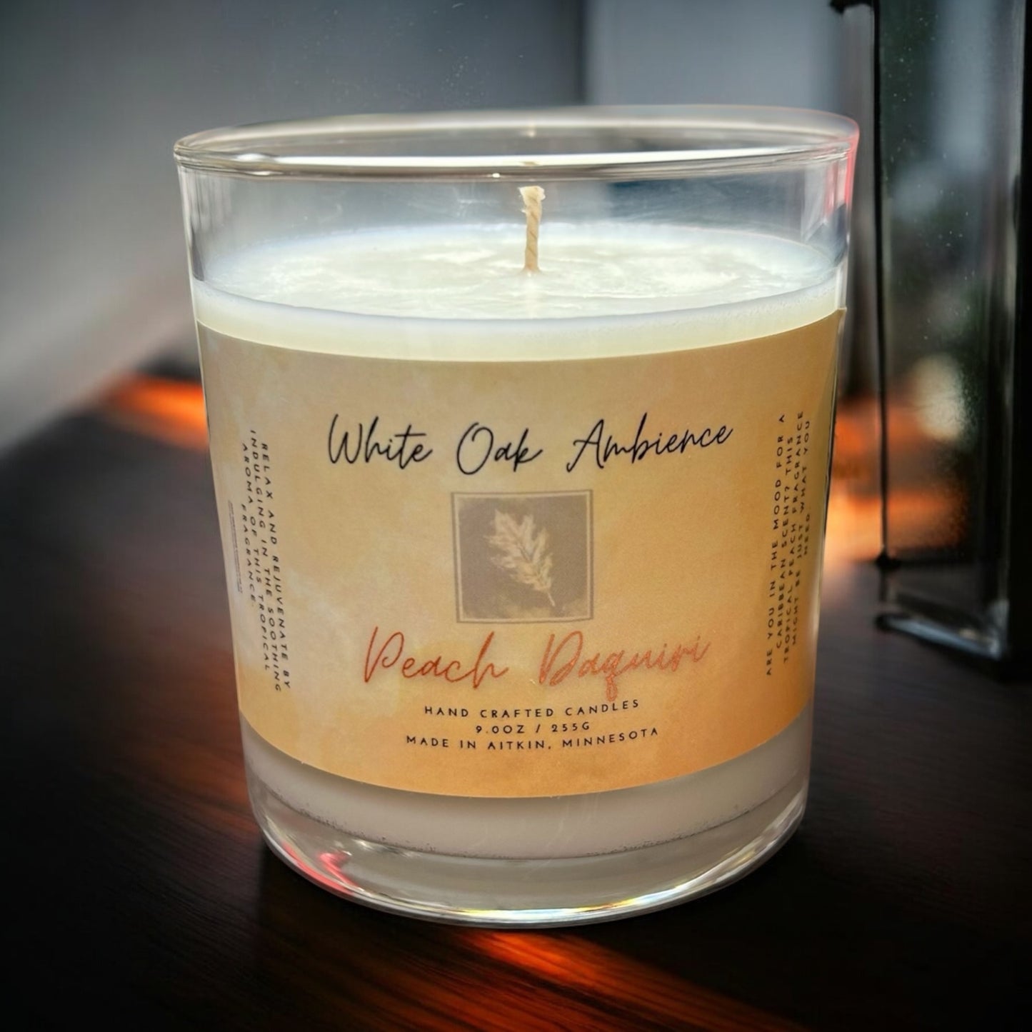 Peach Daquiri Scented Candle