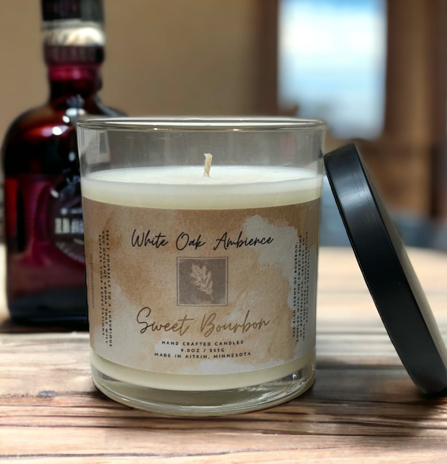 Sweet Bourbon Scented Candle