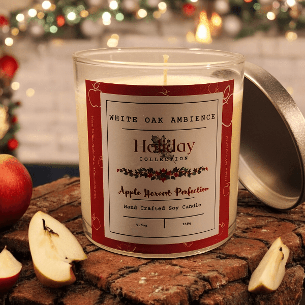 Apple Harvest Perfection Candle - White Oak Ambience