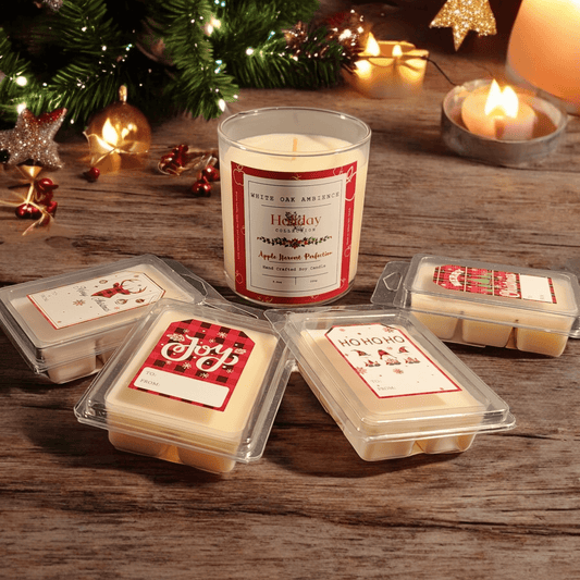 Holiday Candle and Wax Melt Clearance - White Oak Ambience 