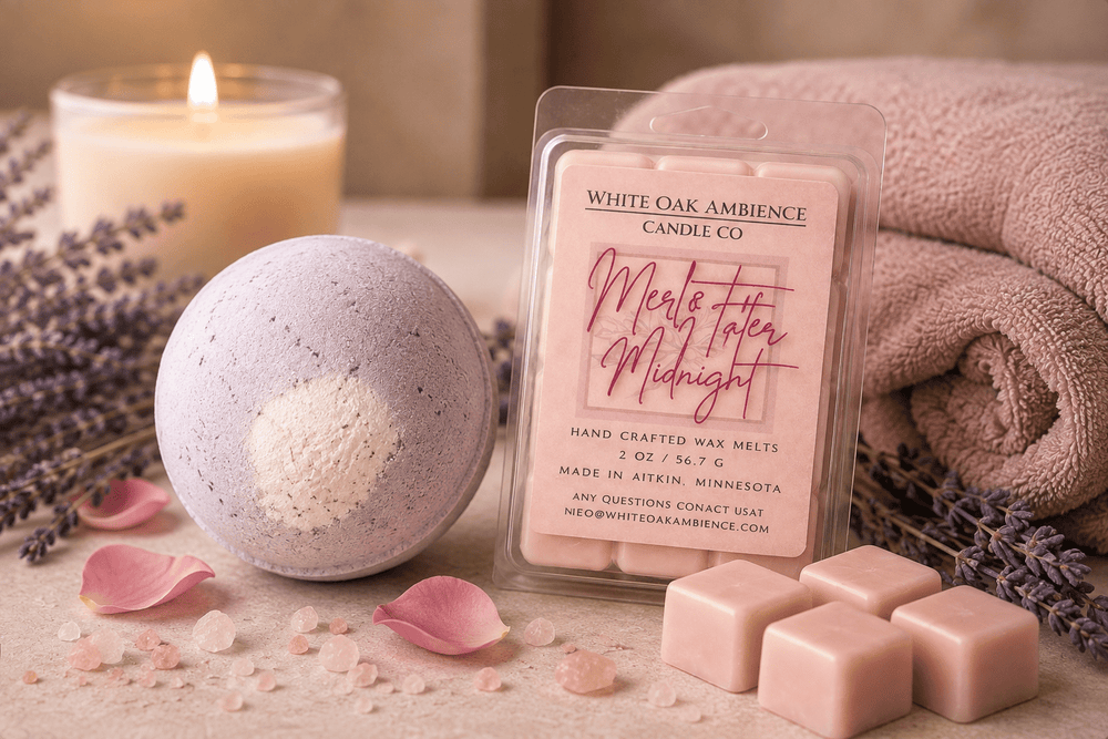 White Oak Escape Set-Merlot after Midnight - White Oak Ambience