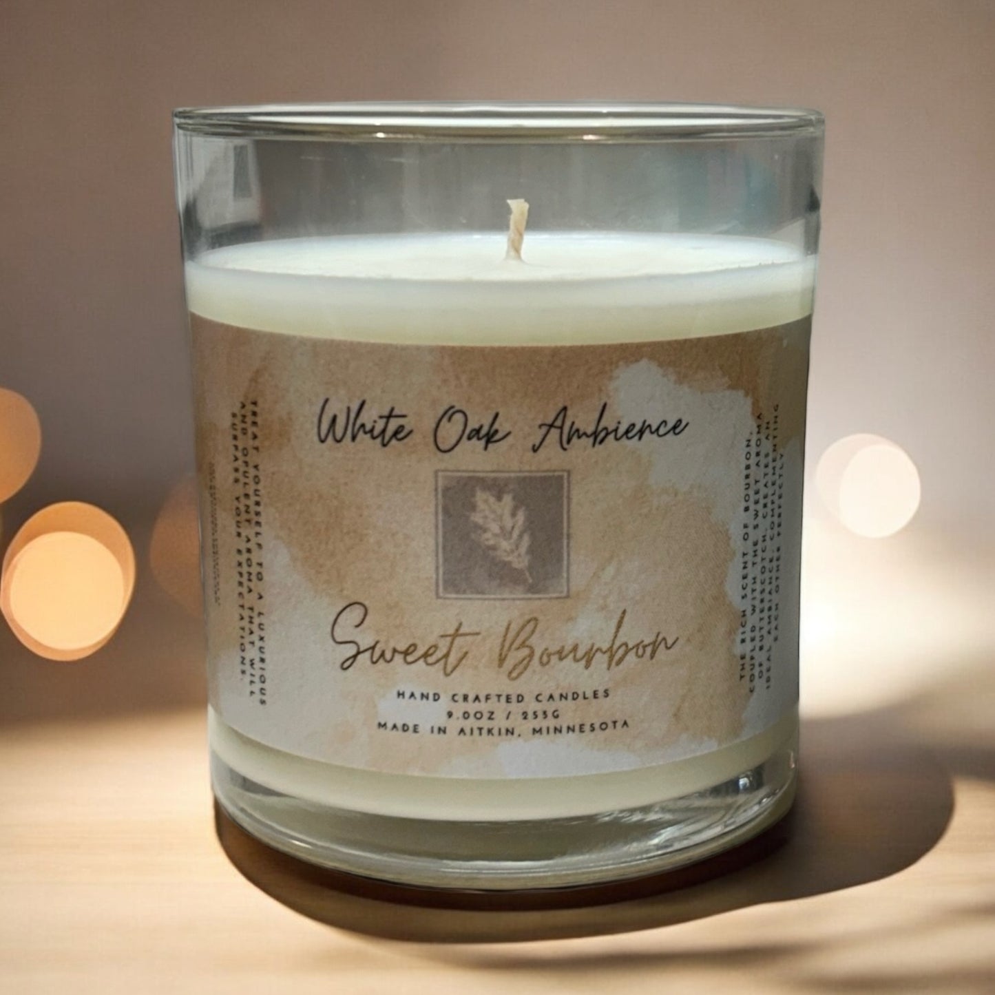 Sweet Bourbon Scented Candle