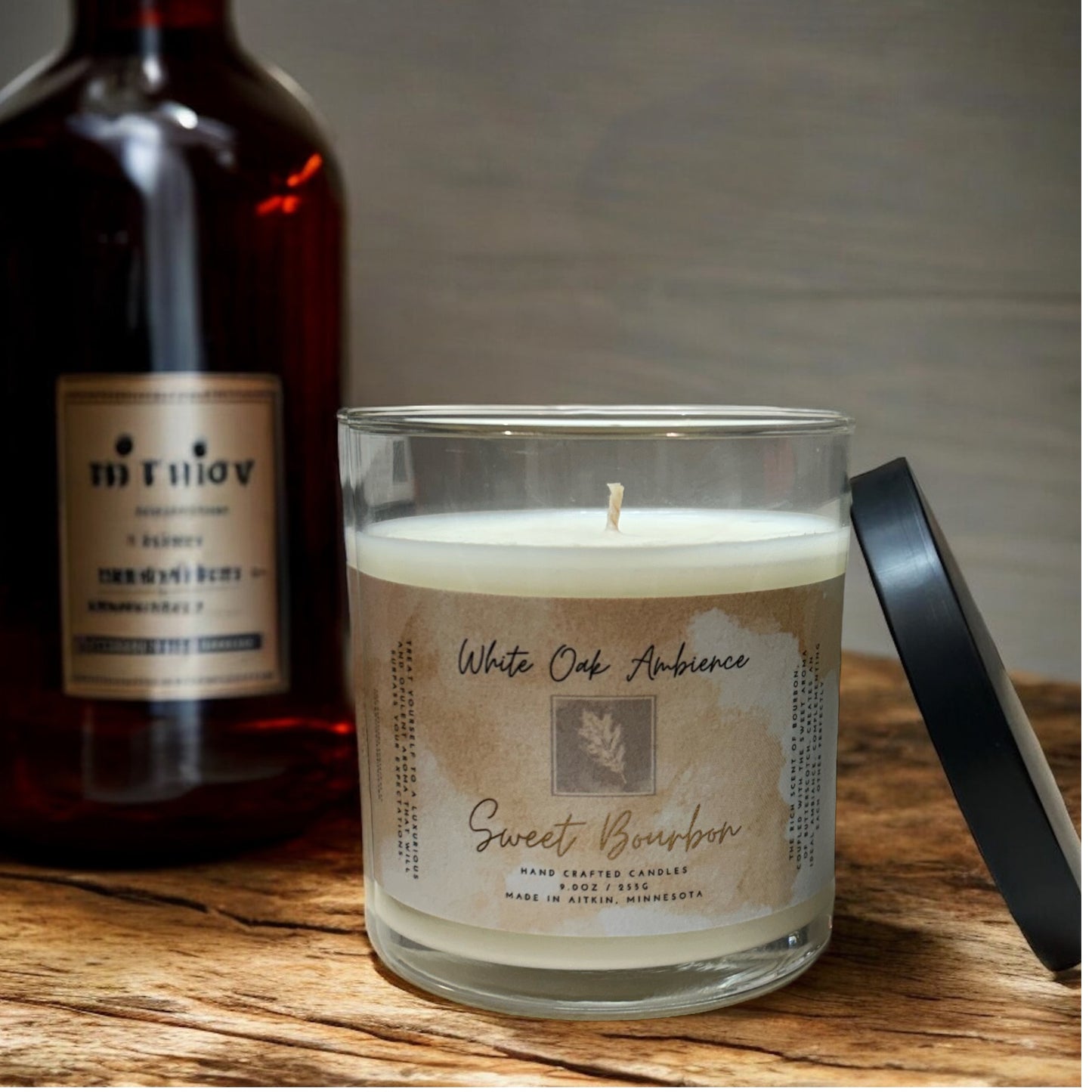 Sweet Bourbon Scented Candle