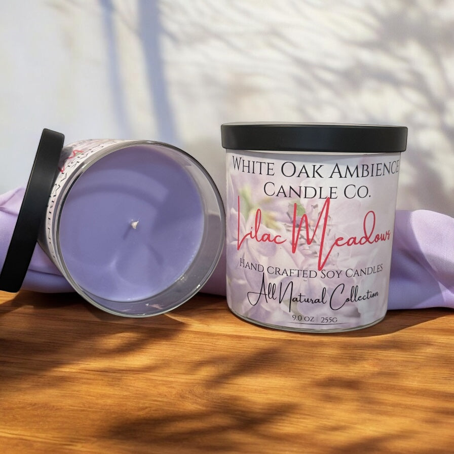 Lilac Meadows Scented Candle