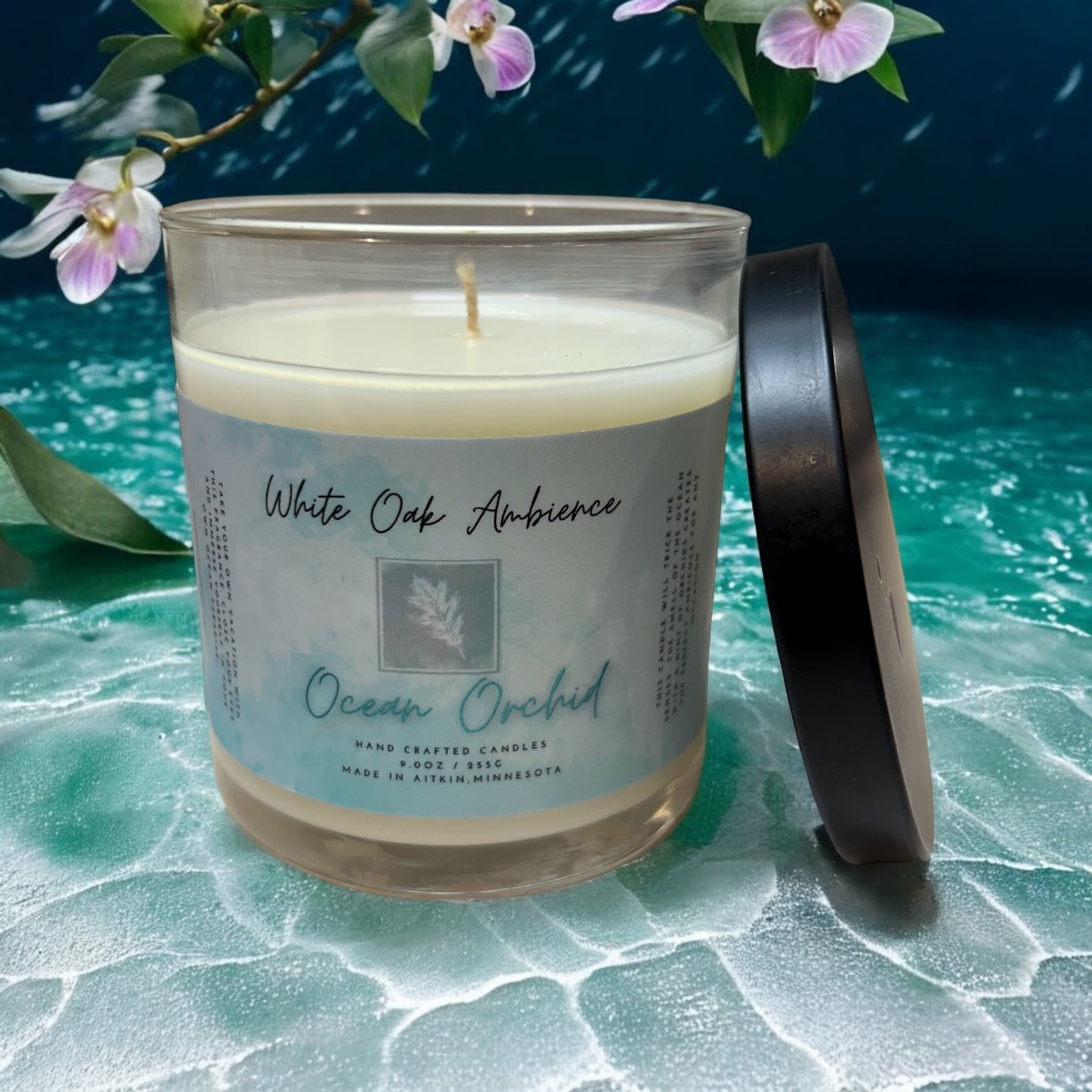 Ocean Orchid Scented Candle