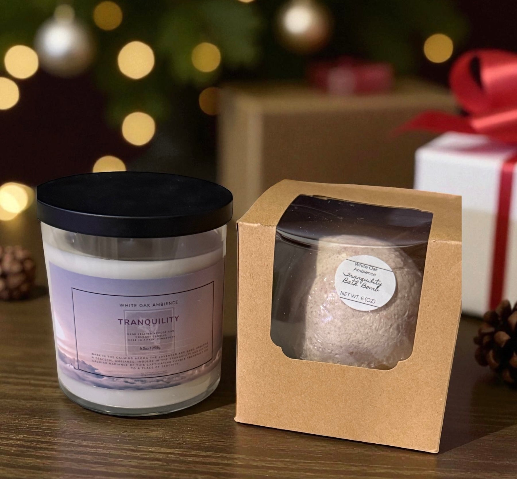 Tranquility: White Oak Serenity Set - White Oak Ambience