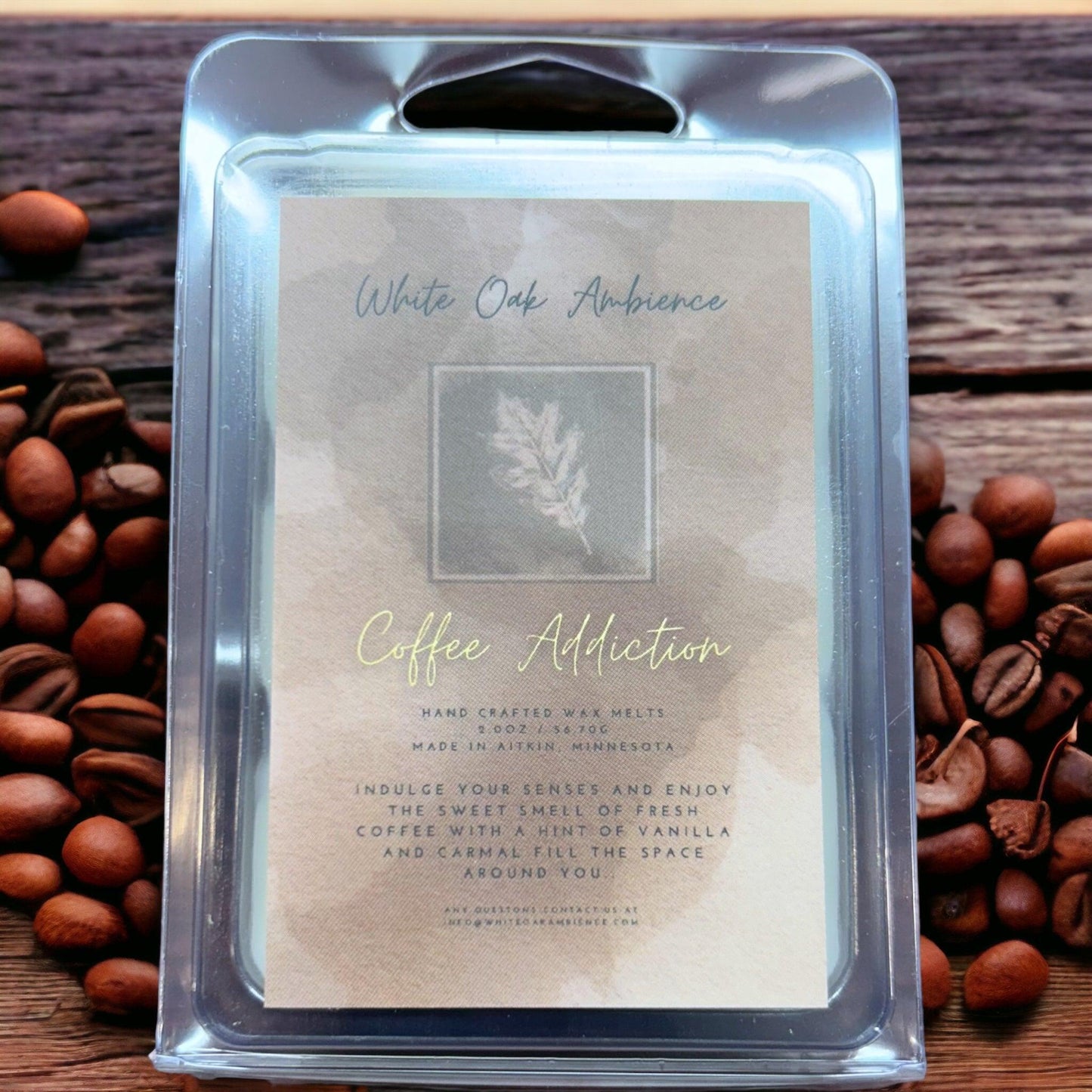 Coffee Addiction Wax Melt - White Oak Ambience Wax Melt