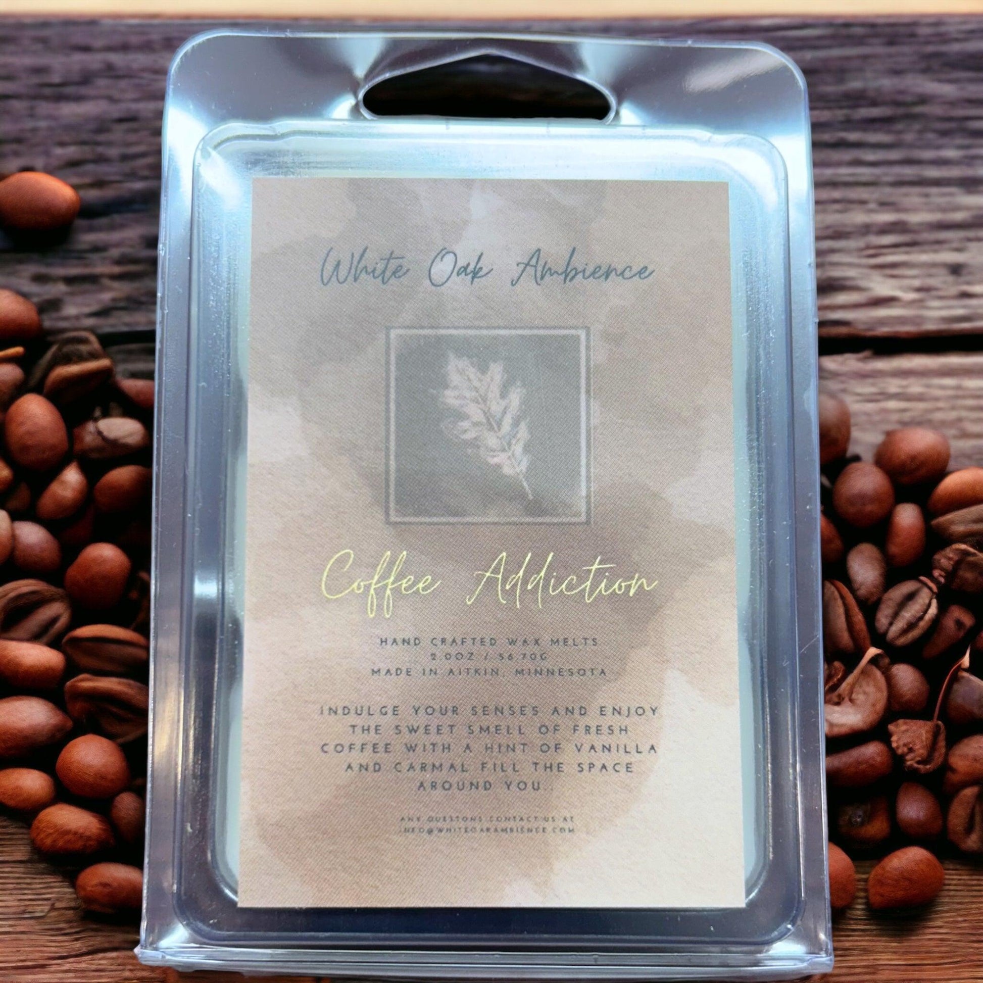 Coffee Addiction Wax Melt - White Oak Ambience Wax Melt
